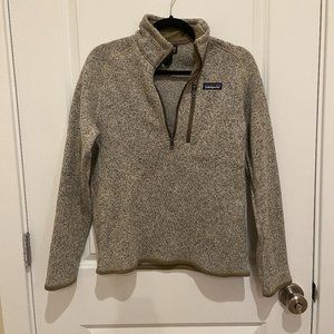 Patagonia Better Sweater 1/4 Zip Mens XS (Fits like Womens S)
